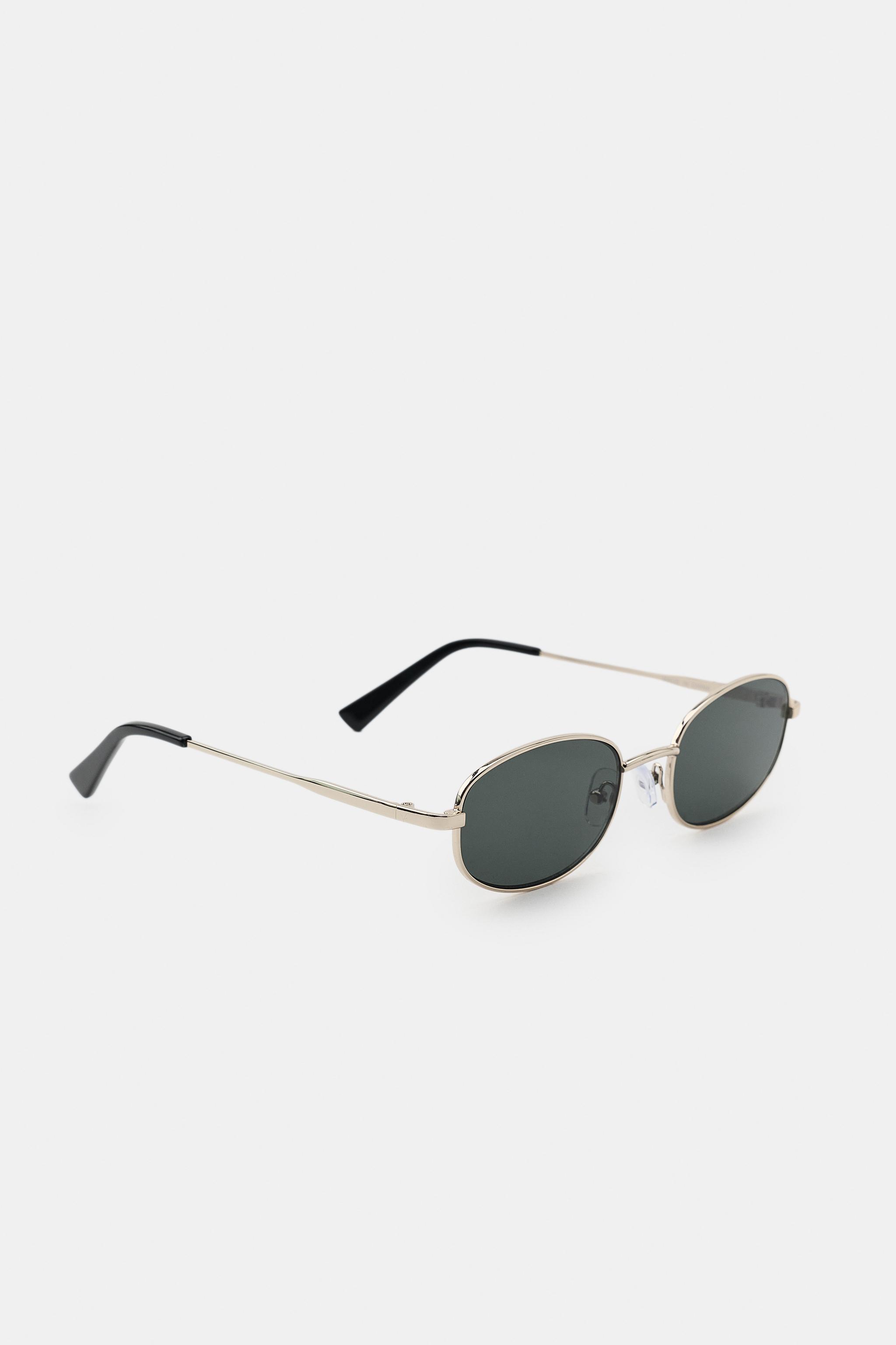 RECTANGULAR METAL SUNGLASSES